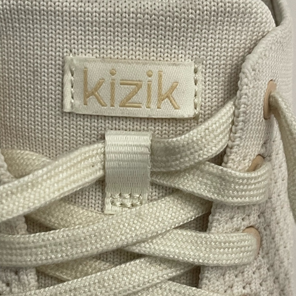 Kizik Lima women’s Cream Athletic Sneakers Size 8.5 - Picture 2 of 8